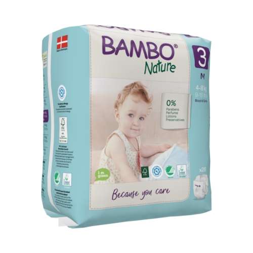 Bambo Nature Pelenka csomag 4-8kg Midi 3 (28db) 31473056