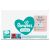 Pampers Sensitive Chusteczki nawilżane 12x52 sztuki, testowane dermatologicznie, 0% alkoholu i perfum.