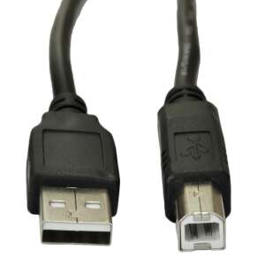 Akyga AK-USB-18 USB 2.0 A-B cable, 5 meters long, black - Printer Cable