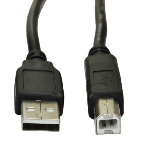 Akyga AK-USB-18 USB 2.0 A-B cable, 5 meters long, black
