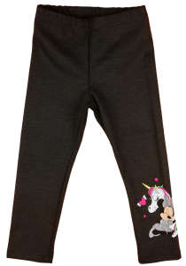 Disney belül bolyhos Leggings - Minnie Mouse #fekete - 86-os méret 31060132 Gyerek nadrág, leggings - Gumis derék