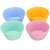 Springos silicone muffin cups, set of 12, pink, blue, yellow, mint