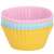 Forme de silicon Springos pentru muffins, set de 12, roz, albastru, galben, menta