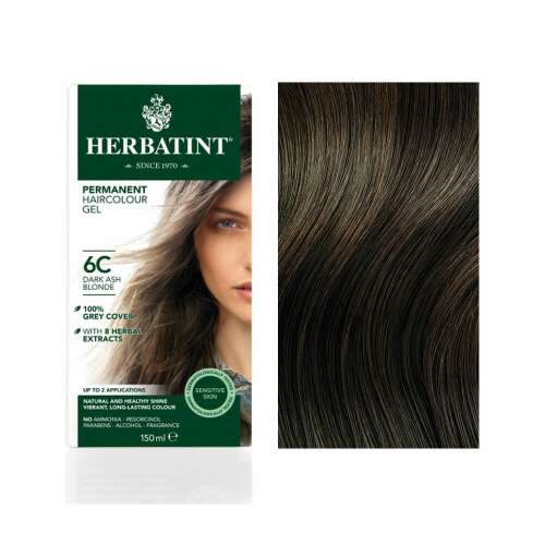 Herbatint 6C Sötét Hamvas Szőke Hajfesték - 150 ml