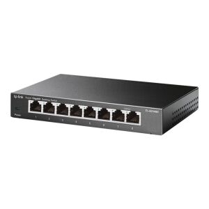 TP-Link TL-SG108S 8-Port Gigabit Desktop Switch Szögletes nézet - TP-Link Switch