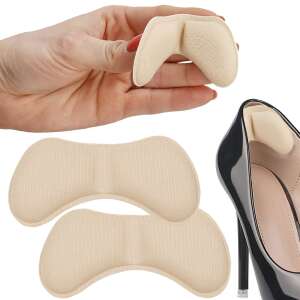 Bézs habszivacs sarokpárnák cipőkhöz, 2 db-os csomag, kollázs - Springos