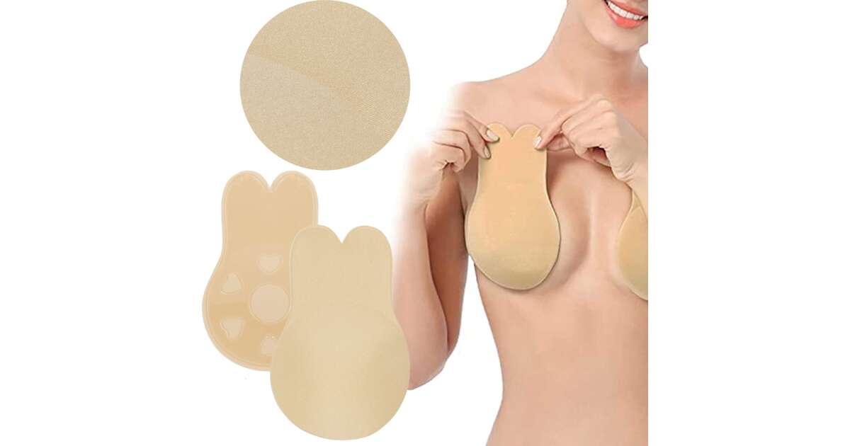 LELINTA Womens Adhesive Bra, Breast Lift Tape Silicone Breast Pasties 