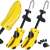 Set 2 sanuri pentru largit si alungit pantofi, din plastic, marime 44-46, galben 53715250