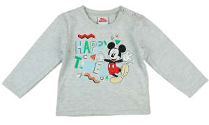 Disney Hosszú ujjú póló - Mickey Mouse #szürke - 116-os méret 31060433 "Mickey"  Gyerek hosszú ujjú pólók