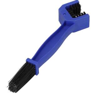 Springos blue bicycle chain cleaning brush with two brushes and a long brush - Cleaning brush