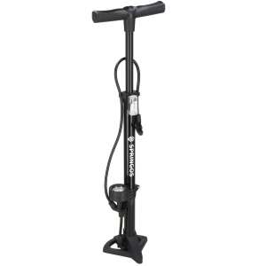 Springos floor pump for inflating bicycle tires, balls, and other inflatables - Hand Pump