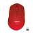 Logitech M330 Silent Plus wireless mouse, red, 2.4GHz, silent click, comfortable design, with USB receiver