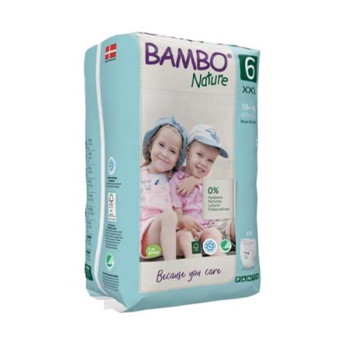 Bambo Nature Bugyipelenka 18kg+ Junior 6 (18db) 31493488