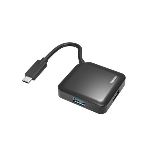 Hub USB 3.2 Type-C Hama cu 4 porturi pentru PC, laptop și MacBook