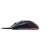 SteelSeries Aerox 3 Onyx 2022 gaming mouse, black, RGB lighting, side view