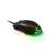 SteelSeries Aerox 3 Onyx 2022 gaming mouse, black, RGB lighting, angled view