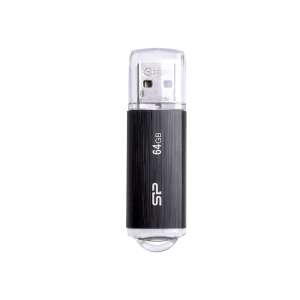USB флашка Silicon Power Ultima U02 64GB USB 2.0, черен - Silicon Power