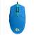 Mouse Gaming Logitech G102 Lightsync cu Fir, Albastru, vedere din față