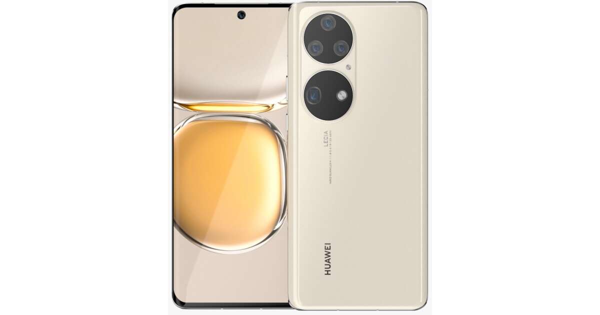 Huawei P50 Pro 8/256GB Dual SIM Okostelefon - Arany (51096VTC) | Pepita.hu