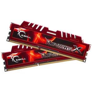 G.Skill RipjawsX 16GB DDR3 1600MHz RAM, 2x8GB, red heatsink - Memory (RAM)
