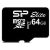 Silicon Power Speicherkarte microSDXC 64GB Elite + Adapter 102036371