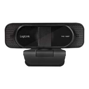 Webová kamera LogiLink LL1 Privacy, čierna, predný pohľad - Logilink