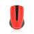 Vedere frontală a mouse-ului wireless Modecom WM9, roșu