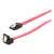 Kabel danych Gembird Cablexpert SATA III z metalową blokadą, 30 cm, kątowy (CC-SATAM-DATA90-0.3M)