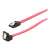 Kabel danych Gembird Cablexpert SATA III z metalową blokadą, 30 cm, kątowy (CC-SATAM-DATA90-0.3M)
