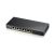 Pogled pod kutom na Zyxel GS1915-8EP 8-Port Gigabit Ethernet PoE+ Managed Switch