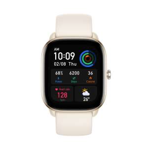 Amazfit GTS 4 mini inteligentné hodinky (biele mesačné svetlo)