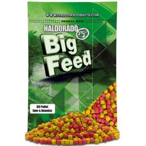 Haldorádó Big Feed C6 Pellet 900g Eper - Ananász horgászcsali - Lebegő csali