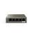 Tenda TEG1105P-4-63W 5-Port Gigabit PoE Switch, front view
