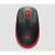 Logitech M190 Red Wireless Mouse - Minimalist Design