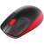 Close Up of Logitech M190 Red Wireless Mouse