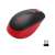 Logitech M190 Wireless Mouse, Red, with USB Receiver