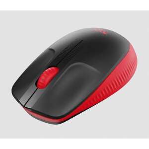 Logitech M190 Wireless Mouse, Red - Mouse