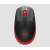 Logitech M190 Wireless Mouse, Red, Top View