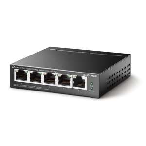 TP-Link TL-SG1005LP Switch desktop Gigabit cu 5 porturi, cu 4 porturi PoE+ - TP-Link Switch-uri