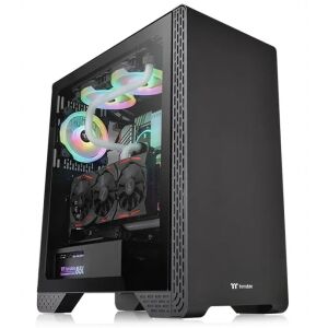 Thermaltake S300 TG PC ház beépített alkatrészekkel - Számítógépház
