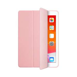 Xprotector Apple Ipad 9.7" (2017) Smart book tok pencil tartóval átlátszó hátlappal pink (121143) 54007568 