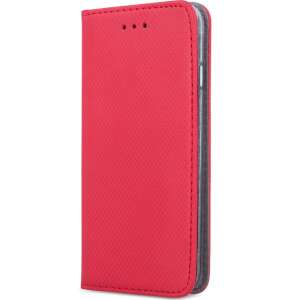 Huawei P Smart (2020), Oldalra nyíló tok, stand, Smart Magnet, piros (91931) 54012066 
