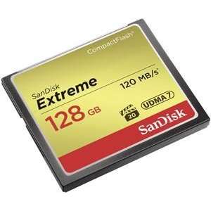 128gb compact flash sandisk extreme (sdcfxsb-128g-g46 / 124095) (...