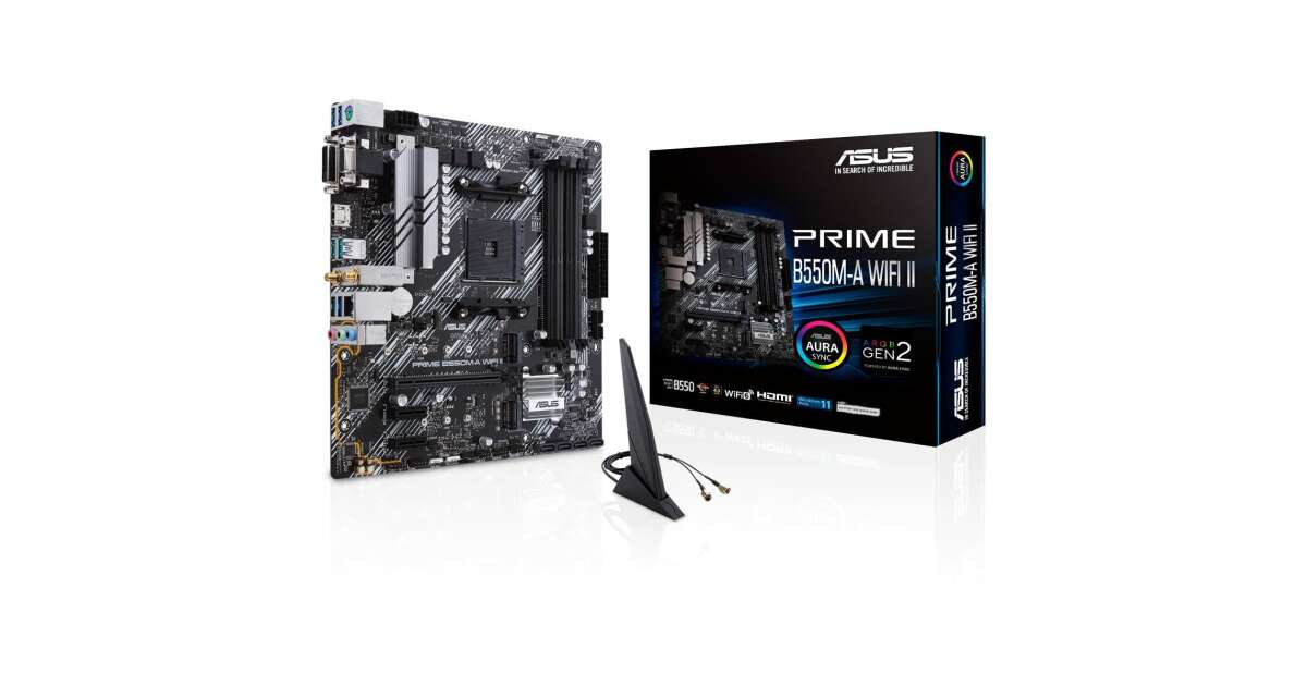 ASUS PRIME B550M-A WIFI II (PRIME B550M-A WIFI II) | Pepita.com