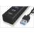 ICY BOX IB-HUB1700-U3 USB 3.2 Gen 1 (3.1 Gen 1) Type-A 5000 Mbit/s Schwarz (IB-HUB1700-U3) 142648882