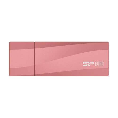 Pendrive Silicon Power Mobile C07 64GB USB Type-C, różowy