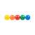 Euro-Matic ball pit, 5 colorful balls, 7.5cm diameter