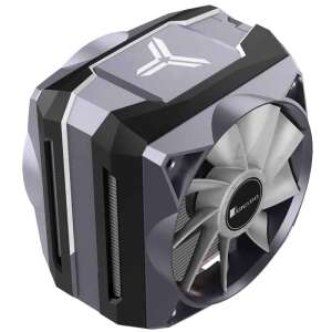 Jonsbo CR-1100 Negru A-RGB-Led PWM 12cm Răcitor CPU, vedere înclinată - Ventilator de PC