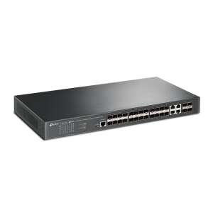 TP-Link TL-SG3428XF 28-portni Gigabit Managed Switch Pogled iz kuta - TP-Link Switch