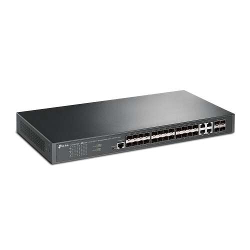 TP-Link TL-SG3428XF 28-portni Gigabit Managed Switch Pogled iz kuta